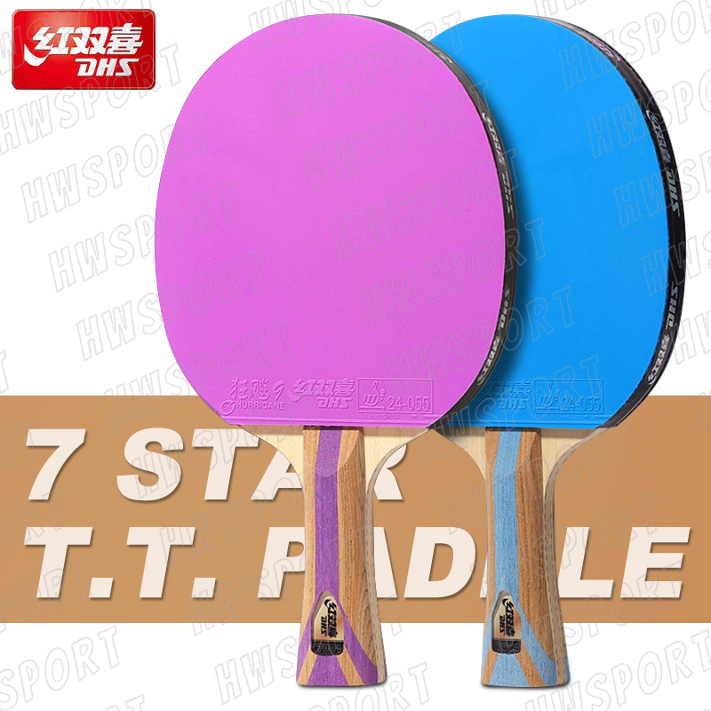 Table Tennis Forehand - DHS 6 yıldız renk masa tenisi
