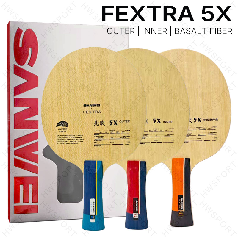 Table Tennis Forehand - SANWEI FEXTRA 5X Masa Tenisi Bıçağı