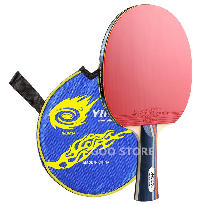 Table Tennis Forehand - Yinhe 01b Raket Eğitim Sivilce Kauçuk
