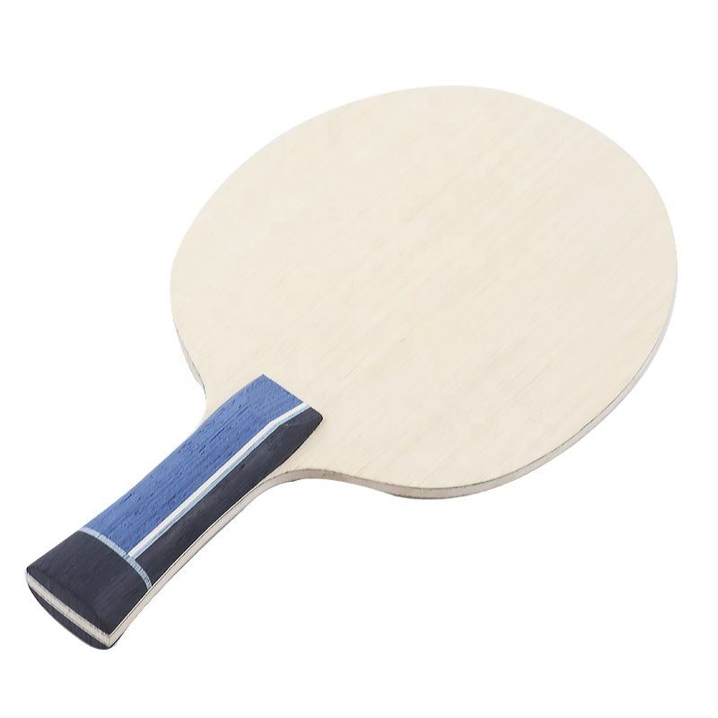 Table Tennis Paddle - 1 adet mavi karbon Fiber masa