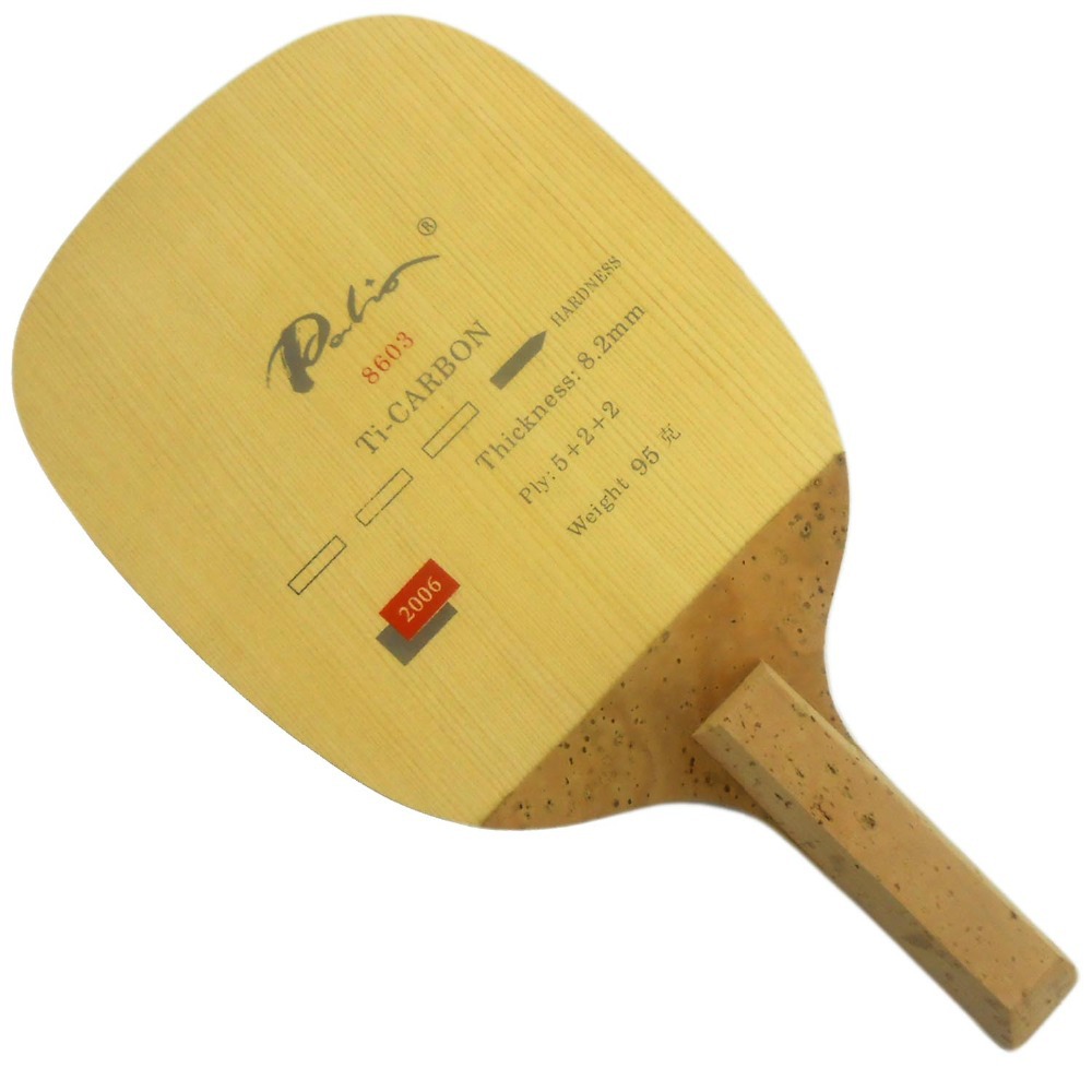 Table Tennis Forehand - PALIO 8603 karbon titanyum masa tenisi