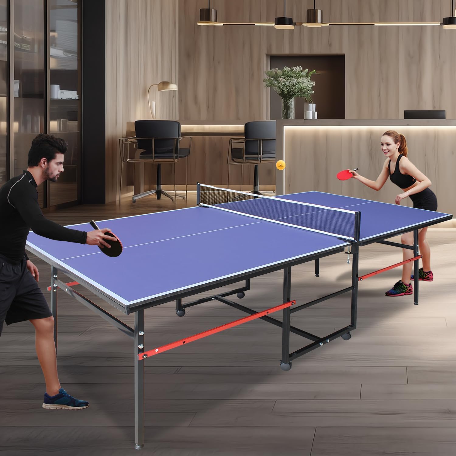8 ft Taşınabilir Ping Pong Mas - Table Tennis Player incelemesi ve fiyatı