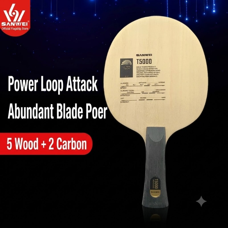 1 adet SANWEI T5000 Masa Tenis - Xiom Blade Table Tennis incelemesi ve fiyatı