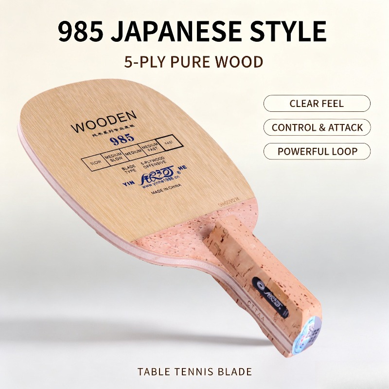 YINHE 985 Japon Penhold Masa T - Table Tennis Paddle incelemesi ve fiyatı