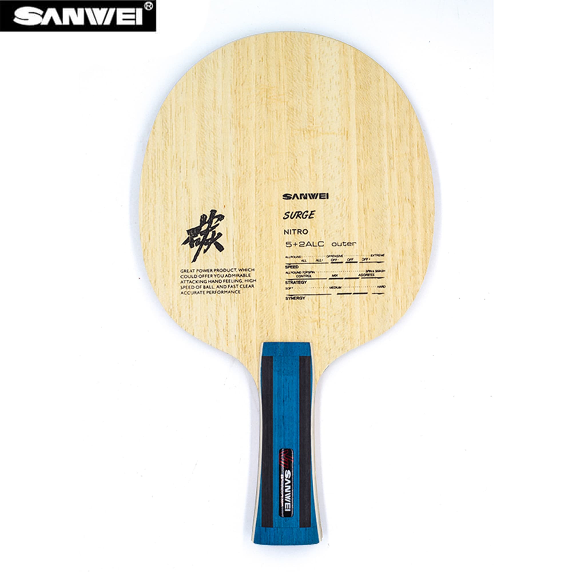 SANWEI Nitro ALC Masa Tenisi R - Xiom Blade Table Tennis incelemesi ve fiyatı