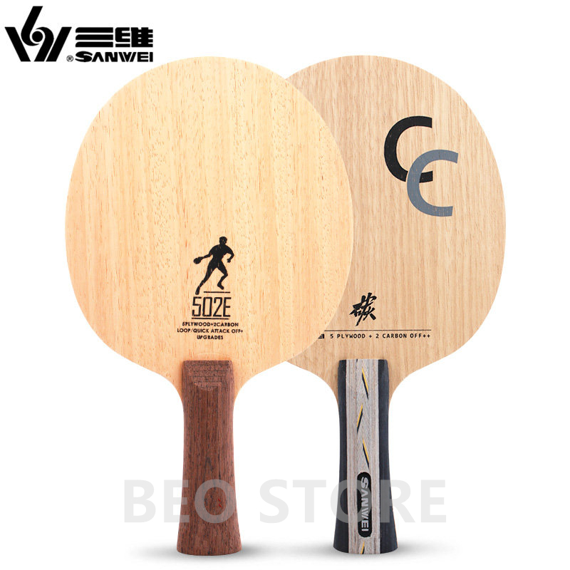 SANWEI CC 502E 5 kontrplak + 2 - Xiom Blade Table Tennis incelemesi ve fiyatı