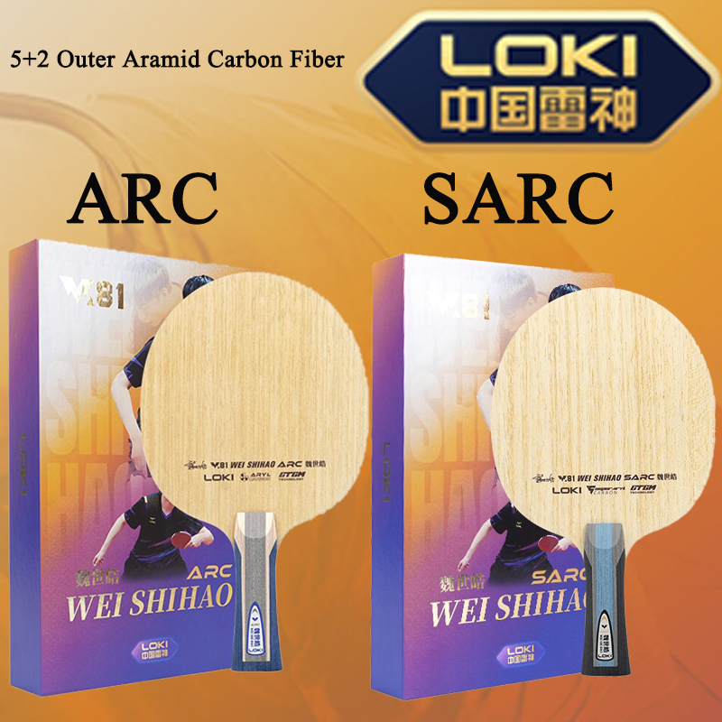 Yeni LOKI W81 Serisi ARC SARC  - Table Tennis Paddle incelemesi ve fiyatı